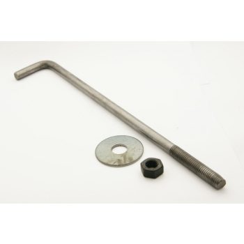   TALPSZELEMEN NATÚR M 12 x 400 mm + anya + építési alátét 10 db / csomag  